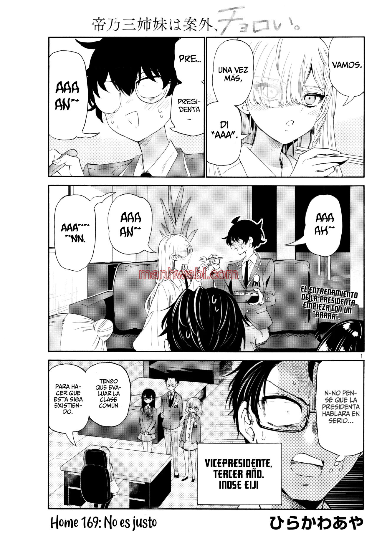 The Mikadono Sisters Are Surprisingly Easy to Deal With. - Capítulo 169 manhwa