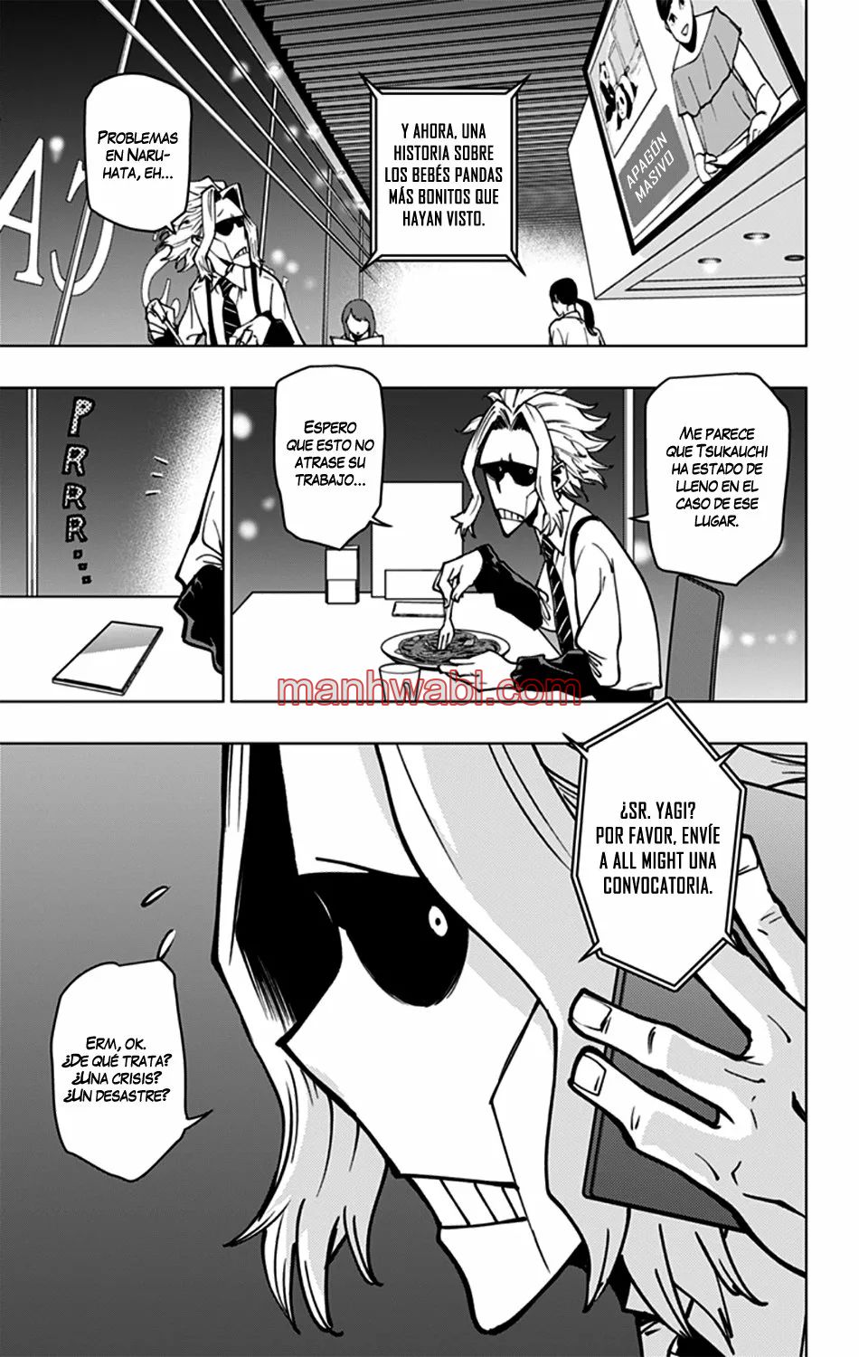 Vigilante: Boku no Hero Academia Illegals - Capítulo 105 manhwa