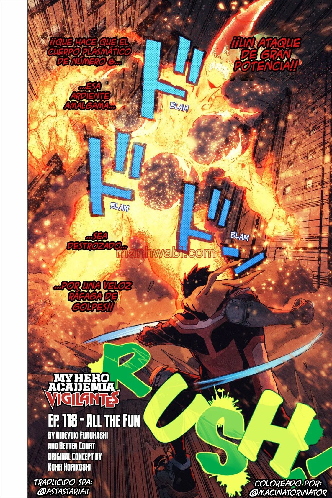 Vigilante: Boku no Hero Academia Illegals - Capítulo 118.5 manhwa
