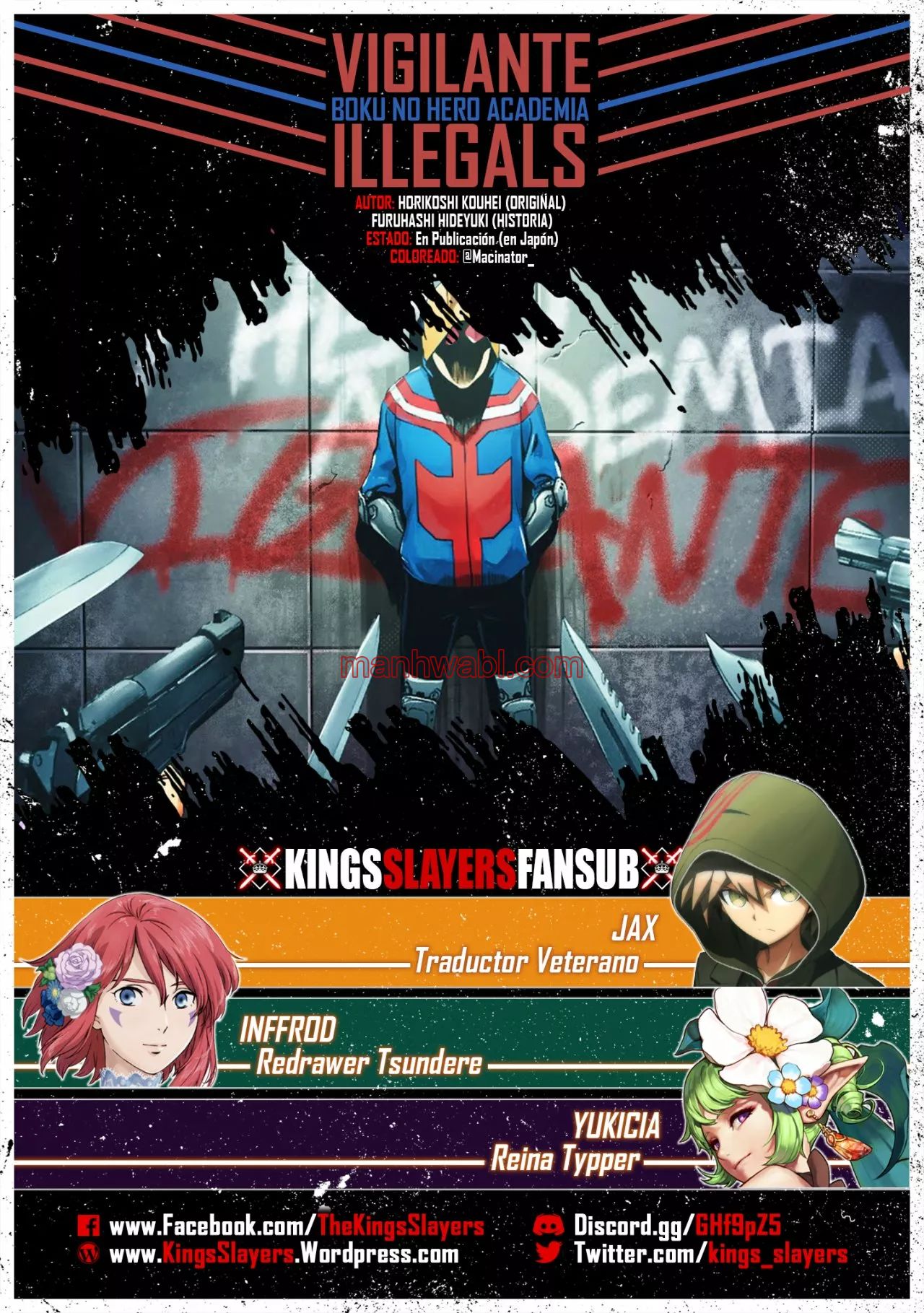 Vigilante: Boku no Hero Academia Illegals - Capítulo 122 manhwa