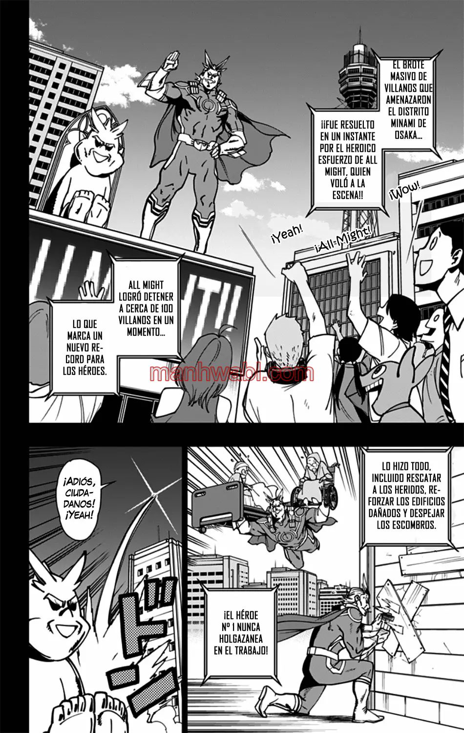 Vigilante: Boku no Hero Academia Illegals - Capítulo 94 manhwa