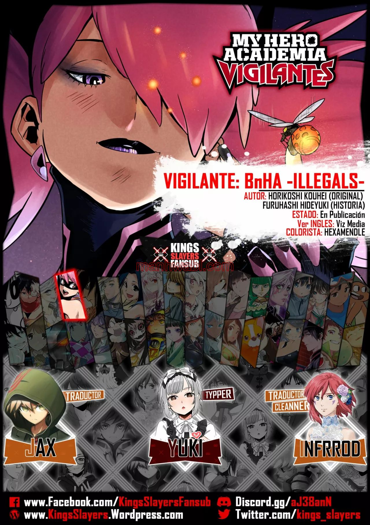 Vigilante: Boku no Hero Academia Illegals - Capítulo 95 manhwa