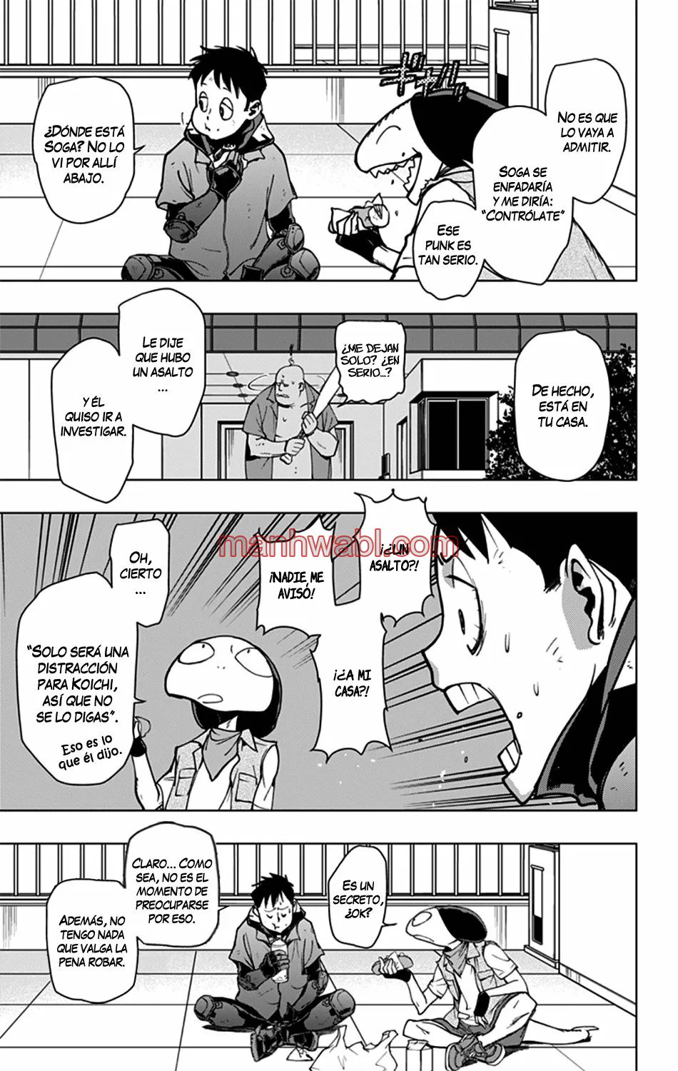 Vigilante: Boku no Hero Academia Illegals - Capítulo 96_2 manhwa