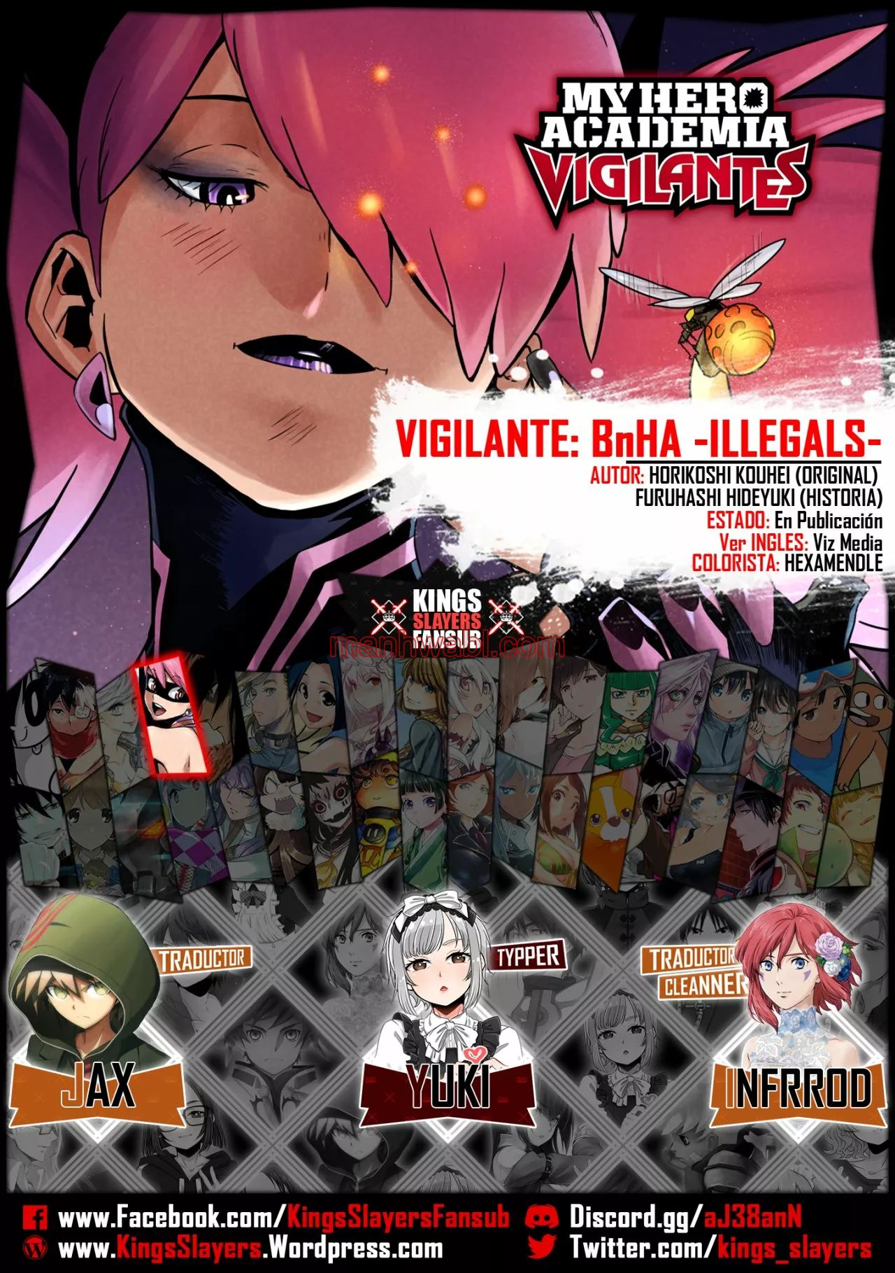 Vigilante: Boku no Hero Academia Illegals - Capítulo 97 manhwa