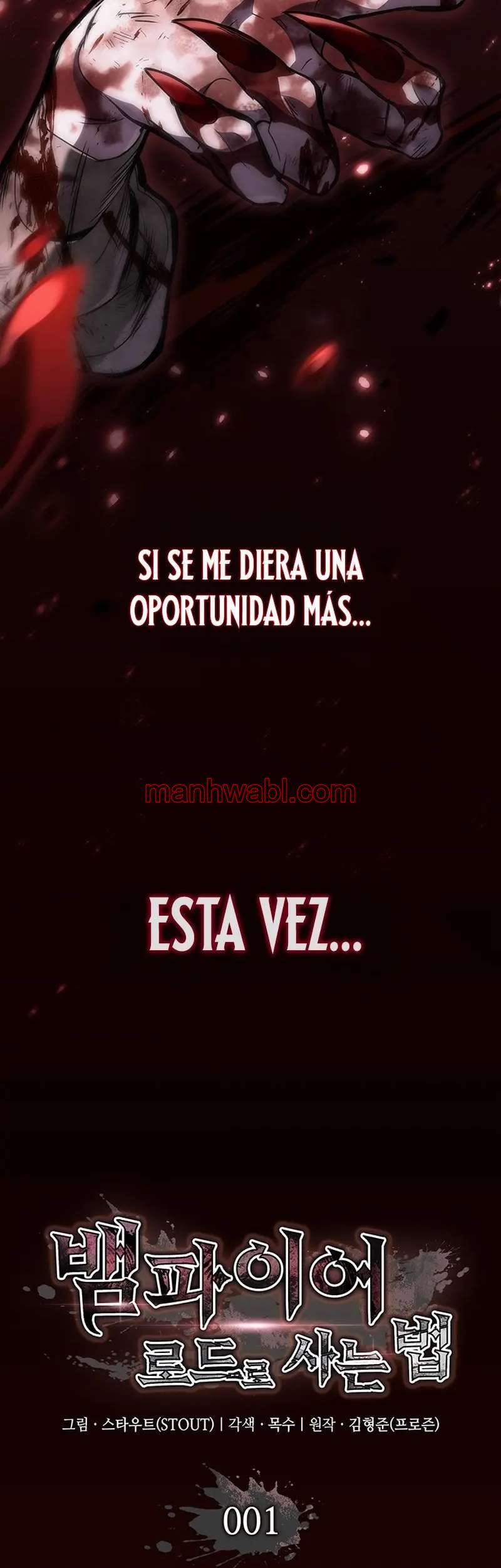 Viviendo Como Un Lord Vampiro - Capítulo 1 manhwa