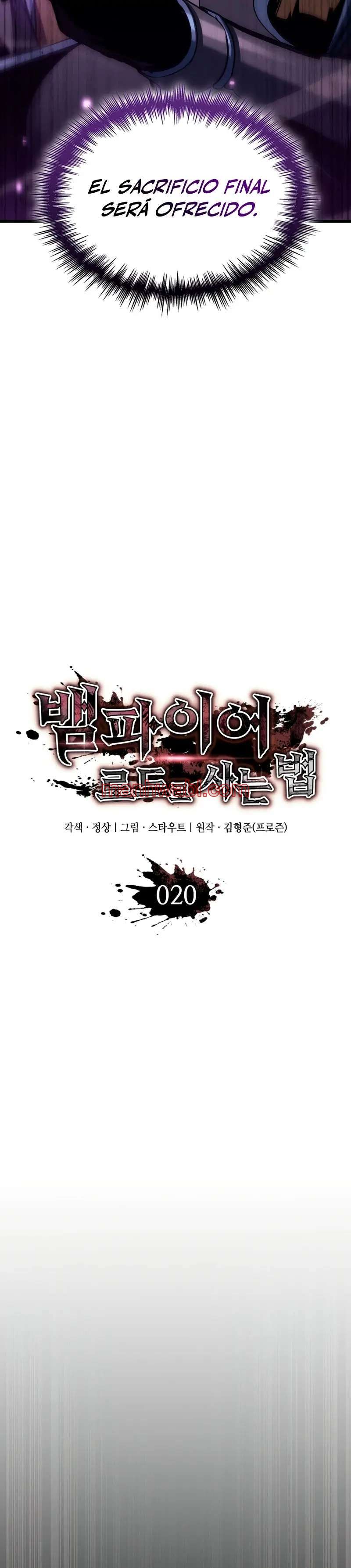 Viviendo Como Un Lord Vampiro - Capítulo 20 manhwa