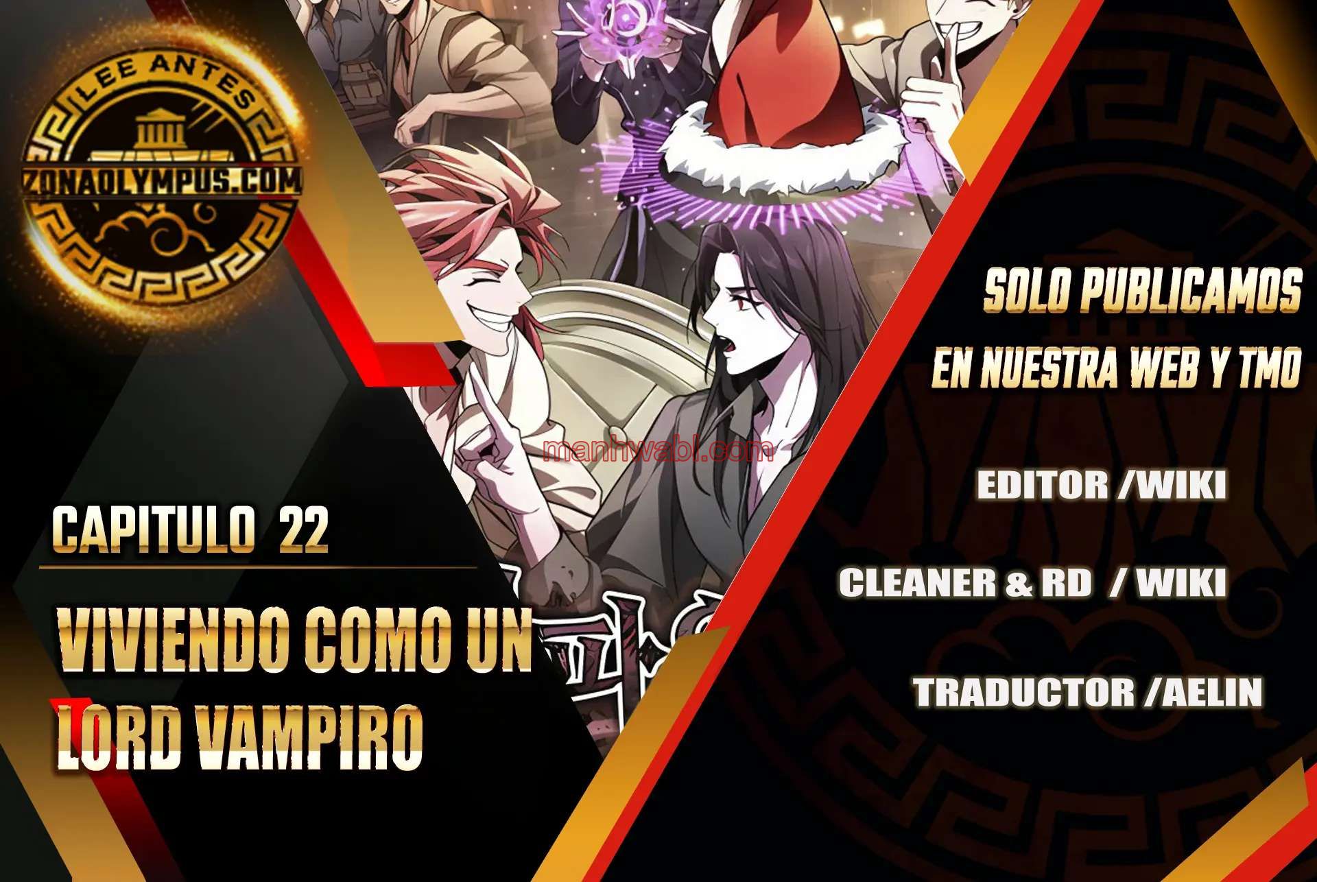 Viviendo Como Un Lord Vampiro - Capítulo 22 manhwa