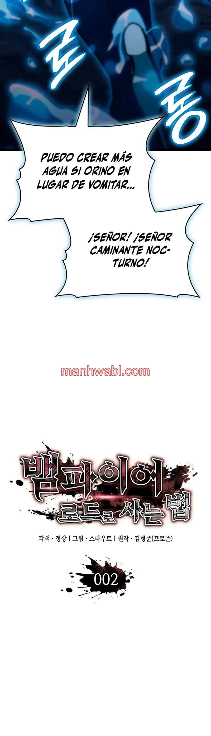 Viviendo Como Un Lord Vampiro - Capítulo 2_2 manhwa